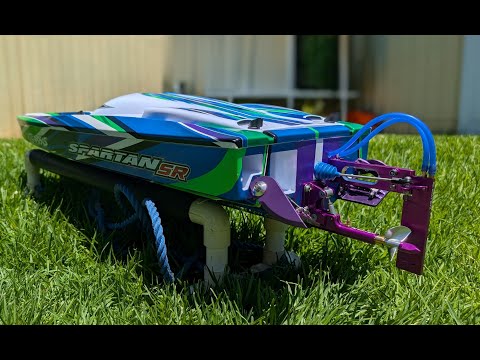 Traxxas Spartan SR Upgraded - RC Boat Bitz CSS Kit Installation