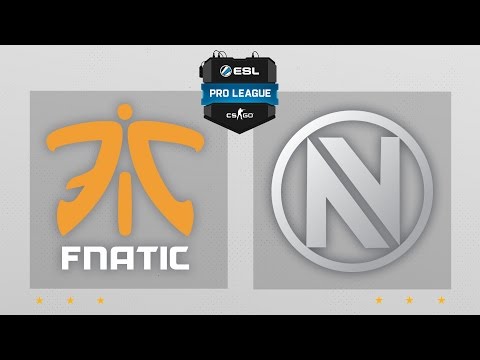 CS:GO - Fnatic vs. EnVyUs [Dust2] Map 2 - ESL Pro League Season 4 - EU Matchday 25