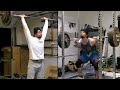 Push Press PR! 225lbs x 5 @ 160 | Squat 315lbsx 19 Reps (Again!)