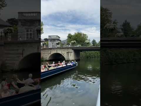 Balade en bateau à Malines en Flandre en Belgique 🇧🇪