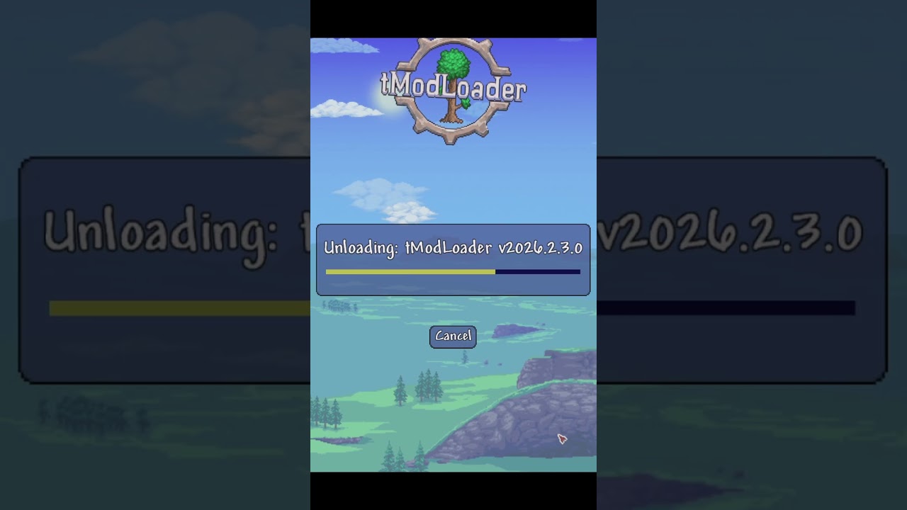 【Terraria】A world where new mods are added every day !　#shorts