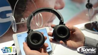 Video thumbnail for AKG Y55 On-Ear Headphones | CES 2015 by Sonic Electronix