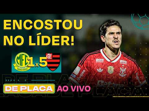 FLAMENGO GOLEIA; PALMEIRAS PERDE; CORINTHIANS 1X2 CRUZEIRO; SANTOS VENCE O VASCO | De Placa 17/08/26