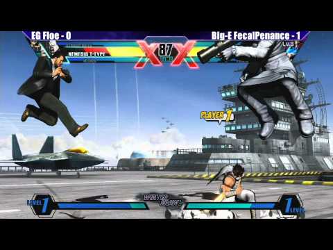 UMVC3 EG Floe vs BIGE FecalPenance - WB6 Road to Evo 2012