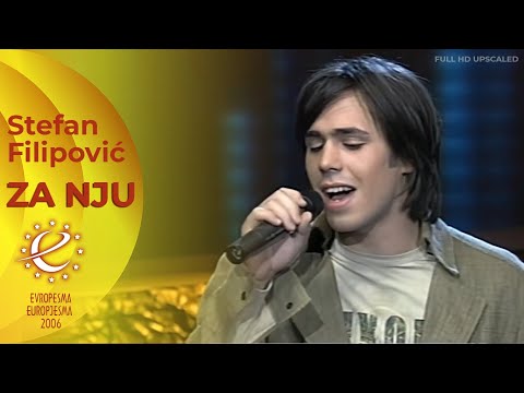 Stefan Filipović - Za nju (Evropesma 2006) FULL HD UPSCALED