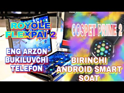 ENG ARZON BUKILUVCHI SMARTFO FLEXPAI 2 TAQDIM ETILDI//ANDROID TIZIMLI DUNYODAGI BIRIRNCHI AQLLI SOAT