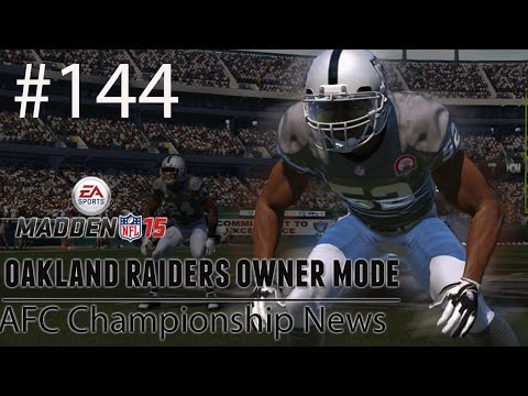 [PS4] Madden 15: Raiders Connected Franchise - Conference News [HD 1080P]