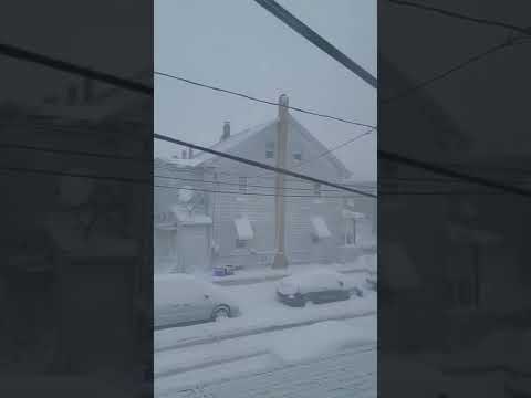 nieve en Pennsylvania hazleton