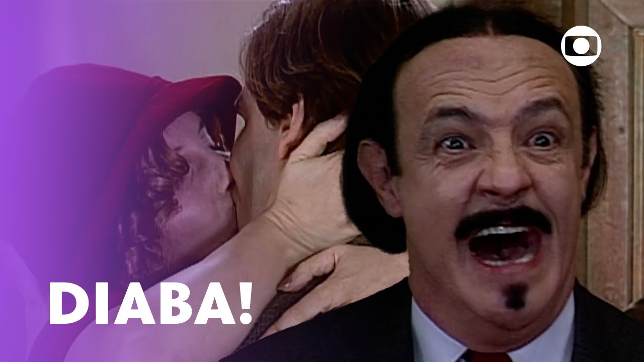 Tem perdão?! Cornélio pega Dinorá e Celso no flagra e surta! | O Cravo e a Rosa | TV Globo