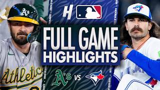 Athletics vs Toronto Blue Jays - FULL GAME HIGHLIGHTS | March 28, 2026 MLB Season