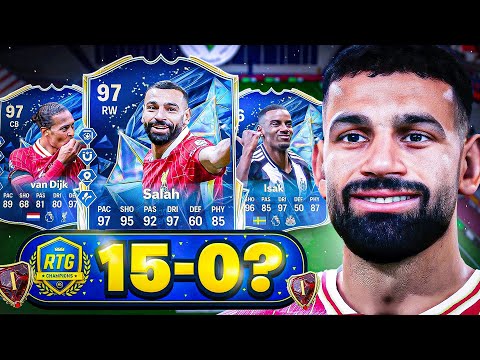 RANK 1 in PREMIER LEAGUE TOTS FUT CHAMPS! INSANE Rewards + Highlights!