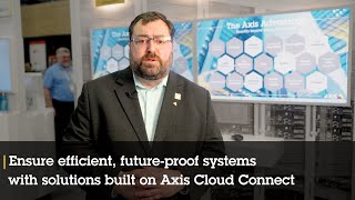 Ensure efficient, future-proof systems with solutions built on Axis Cloud Connect