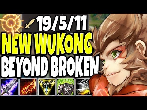 New Wukong Rework made him BEYOND BROKEN | Best Wukong Season 10 Build | LoL TOP Wukong s10 Gameplay