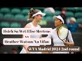 Hsieh Su Wei/Elise Mertens vs Heather Watson/Xu Yifan - Madrid 2024