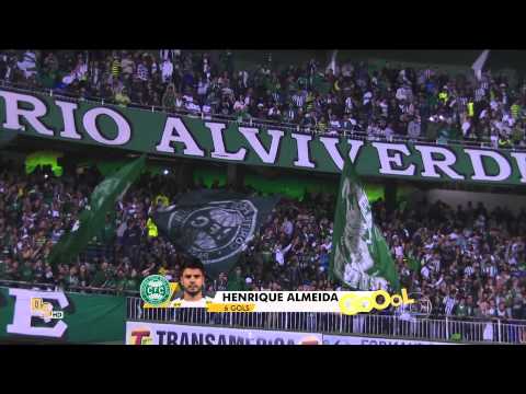 Gols Coritiba 1 x 1 Fluminense - Brasileirão 2015