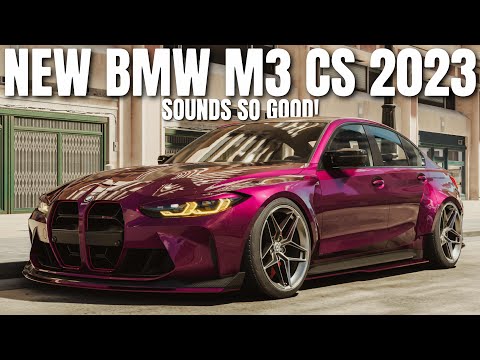 Lovely Sounding BMW M3 CS in The Crew Motorfest (Customization, Sound Comparisons & More)