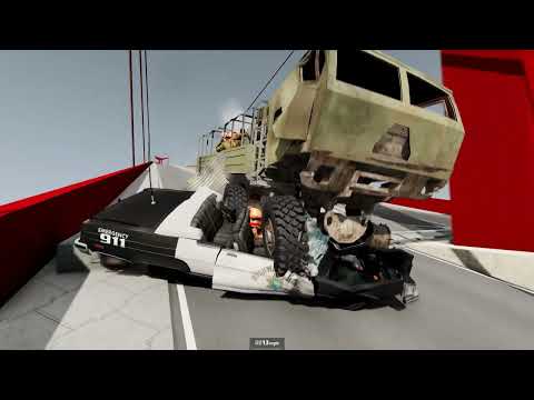 High speed freaky jumps #94 - Beamng.Drive