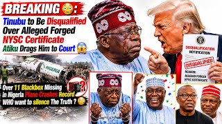 🔥BREAKING : Tinubu to Be Disqualified Over Alleged Forged NYSC Certificate Atiku Drags Him to Court😱