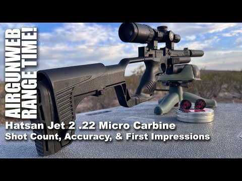 Hatsan JET 2 Pistol/Carbine (Full Review) PCP Pellet Pistol/Carbine Combo in .177/.22/.25