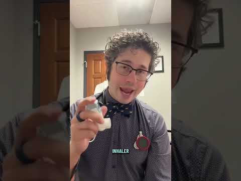 How to use an inhaler. #asthma #medication #howto #doctor