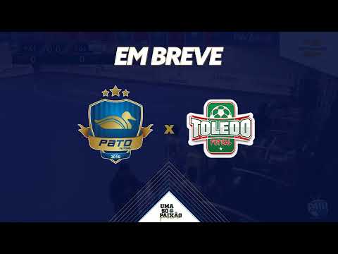 Pato Futsal x Toledo - Ao vivo - Campeonato Paranaense Série Ouro 2019
