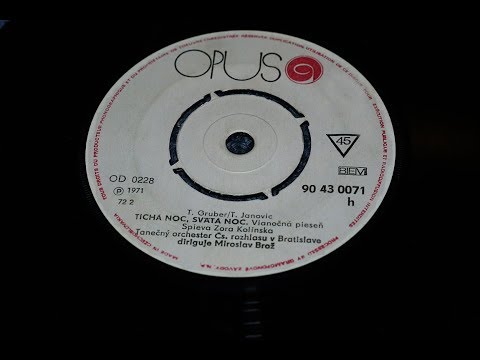 Zora Kolinská-Tichá noc,svätá noc LPCM