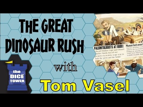 The Great Dinosaur Rush Review - with Tom Vasel