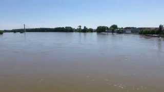 preview picture of video 'Hochwasser 2013 - Schönebeck (Elbe) - 06.06.2013 - 11:02 Uhr'
