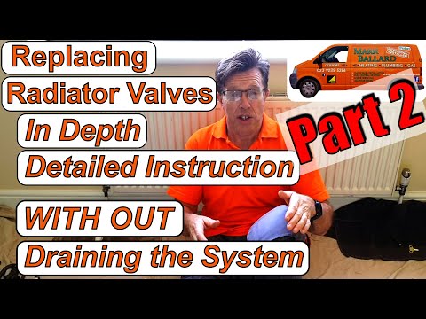 Replace Radiator Valve In Depth Detailed Instruction, with Out Draining the System. Part 2.