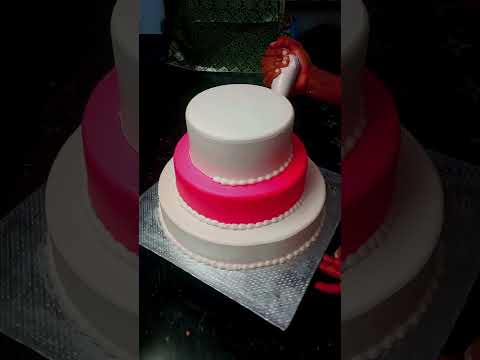 6 kg stape cake #shorts #viral@ahsancakedecorating