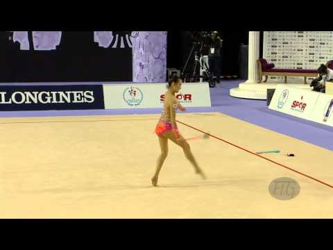 SON Yeon Jae (KOR) - 2014 Rhythmic Worlds, Izmir (TUR) - Qualifications Clubs