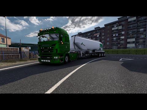 Ets2 Scania R2012 By Fred. Skin Trailer By [Aggelos Psimadas]Version 1.41!!!
