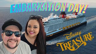 Disney Treasure - Western Caribbean Cruise February 2025 - Embarkation Day Part 1
