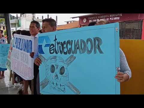 Gonzalo Pizarro conforman Frente de Defensa del Agua y presentan acción de protección