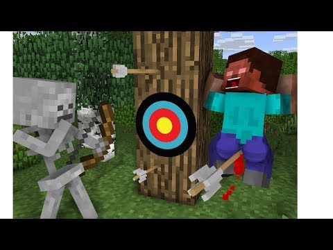 Monster School: Great Archery - Minecraft Animation