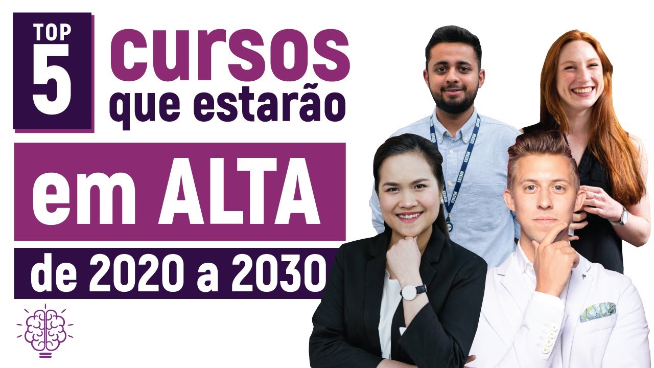 5 Cursos que estarão em ALTA até 2030 | As MELHORES áreas!!!!!