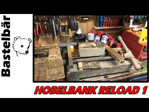 Hobelbank restaurieren Teil 1/2 - Restoring the workbench part 1/2