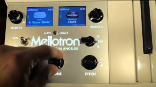 Video thumbnail for Mellotron 4000D Mini First Look by Keyboard Instrument Chops and Gear