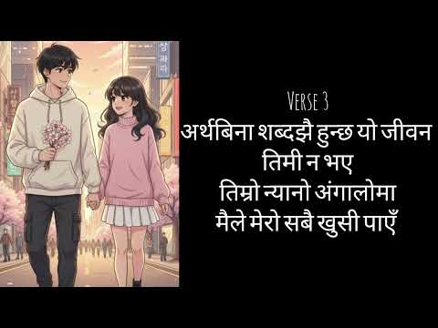 Pahilo ani Antim maya - Gaurav Bhujel [Official lyrics video]