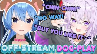 Suisei Treated Like a DOG by Okayu Off-stream?!【Hoshimachi Suisei / Nekomata Okayu】