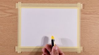 Easy Drawing for Beginners / Drawing with Oil Pastels / Step by Step