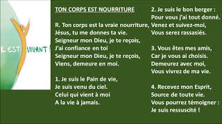 Ton corps est nourriture