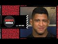 Gilbert Burns says he will be less aggressive in the fight vs. Stephen Thompson | UFC 264 Media Day