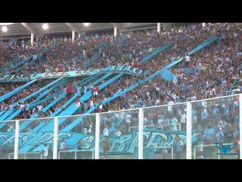 "Yo soy grande gracias a toda esta gente" Barra: Los Piratas Celestes de Alberdi &bull; Club: Belgrano
