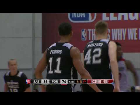 Bryn Forbes Scores 35 Points for 2nd Straight Game at NBA Summer League!