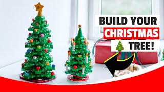 LEGO Christmas Tree 40573 Review! 🎄 Perfect Holiday Gift For Kids & Teens | DIY Tabletop Decorations