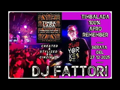 DJ FABRIZIO FATTORI@LIVE SERATA TIMBALADA AL NYX CLUB (AN) il 27DIC2025 (VIDEO BY CINZIA T)