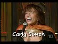 Carly Simon - Blackbird 2-8-07 Regis + Kelly