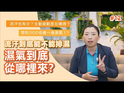 流汗到底能不能排濕？濕氣到底從哪裡來？【芳香智聊室】#12 ｜高雄按摩 天然有機精油 芳療spa推薦