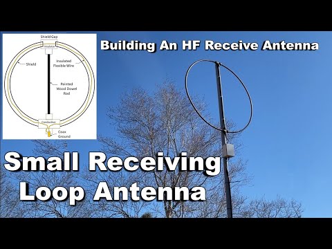 Shortwave Shielded Loop Receiving Antenna - Build It